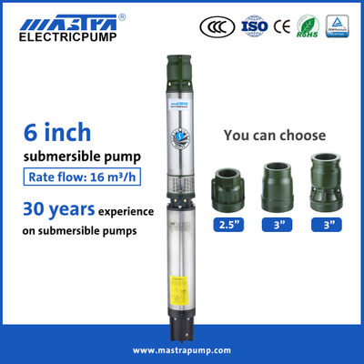Mastra bomba de agua solar sumergible de 6 pulgadas R150-CS 380V bomba de agua sumergible