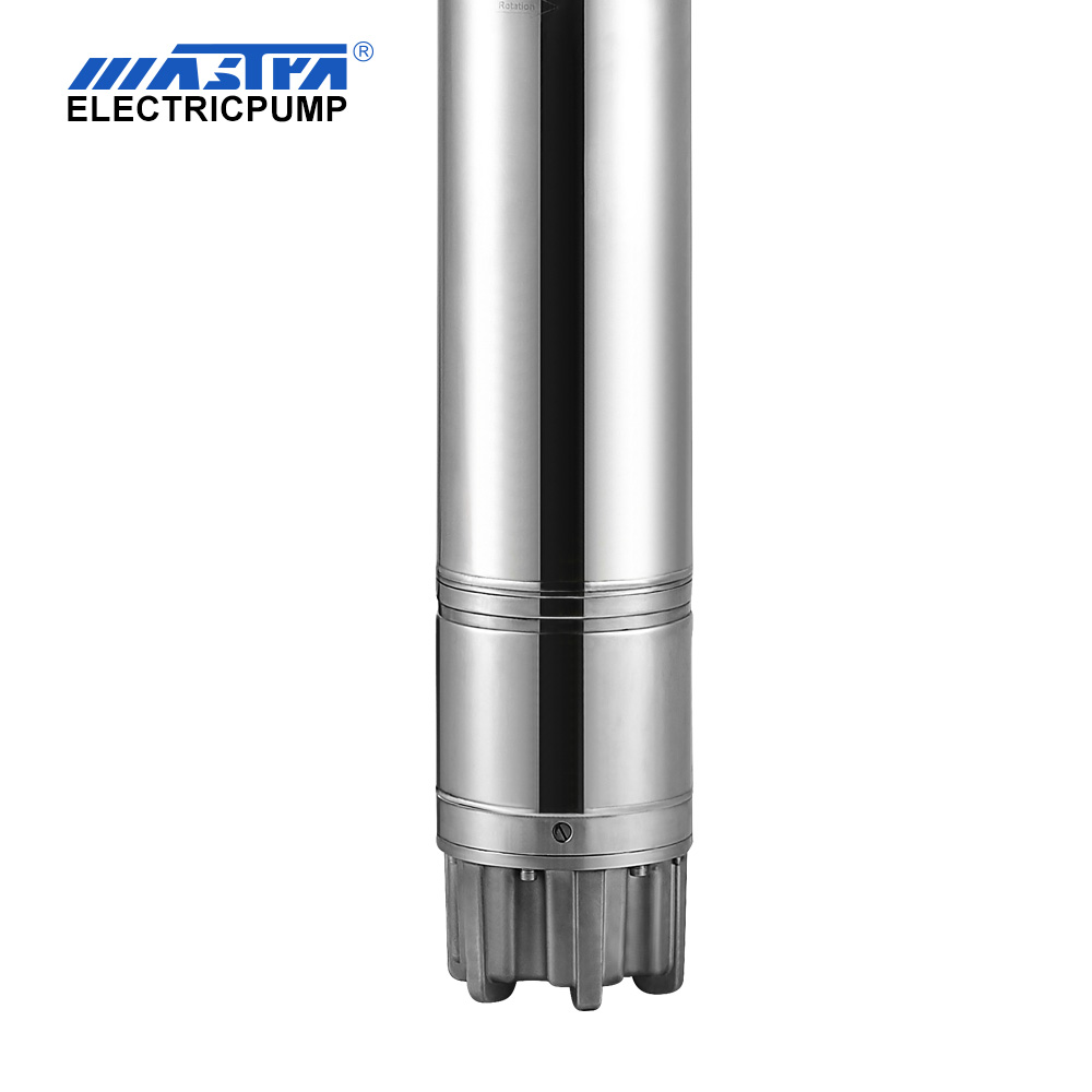 MASTRA 10 pulgadas Full Acero inoxidable Las mejores bombas de pozos sumergibles 10sp Bomba de agua sumergible industrial