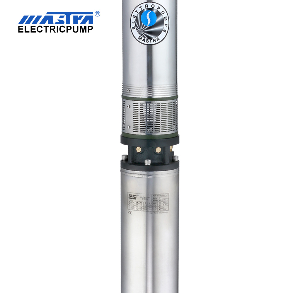 Proveedores de bombas de agua de pozo sumergibles Mastra de 6 pulgadas R150-CS Bomba de pozo sumergible de 15 hp