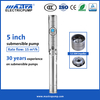 Mastra 5 pulgadas para bombas sumergibles de acero inoxidable la mejor marca 5SP15 Bombas de estanque sumergible 1200 GPH