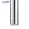 Mastra, proveedores de bombas sumergibles de pozo profundo de acero inoxidable de 4 pulgadas, sistema de bombeo Solar 4SP