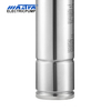 Bomba sumergible Mastra de acero inoxidable de 5 pulgadas - Bomba sumergible smartpond de 2000 gph de caudal nominal de la serie 5SP de 25 m³/h